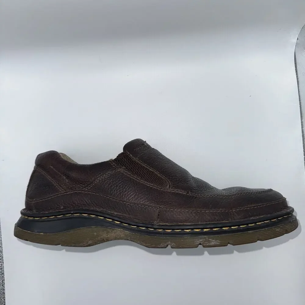 Dr. Martens Orson 11198 Brown Leather Slip On Loafers Men’s US 11 EU 45